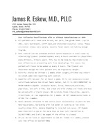 Care Following Tonsillectomy with or without Adenoidectomy